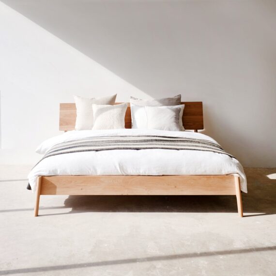 Adelfo Wooden Bed