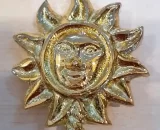Mathew Brass Sun Spoons