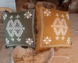 Davon Cushion With Fringe